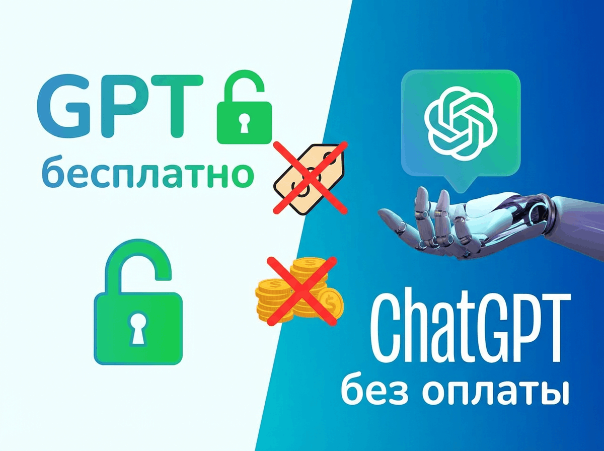 GPT бесплатно — ChatGPT без оплаты
