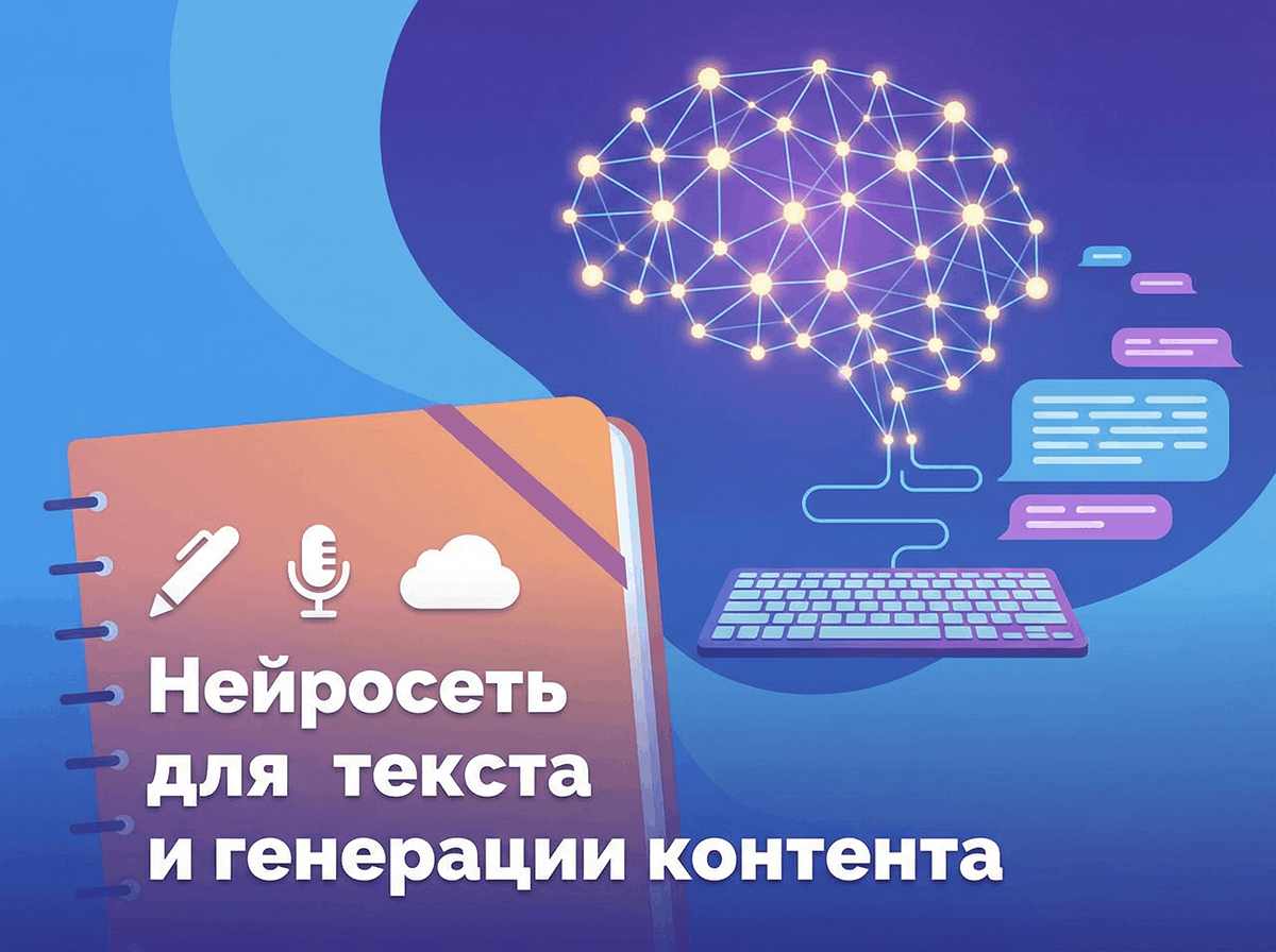 Нейросеть для текста и генерации контента