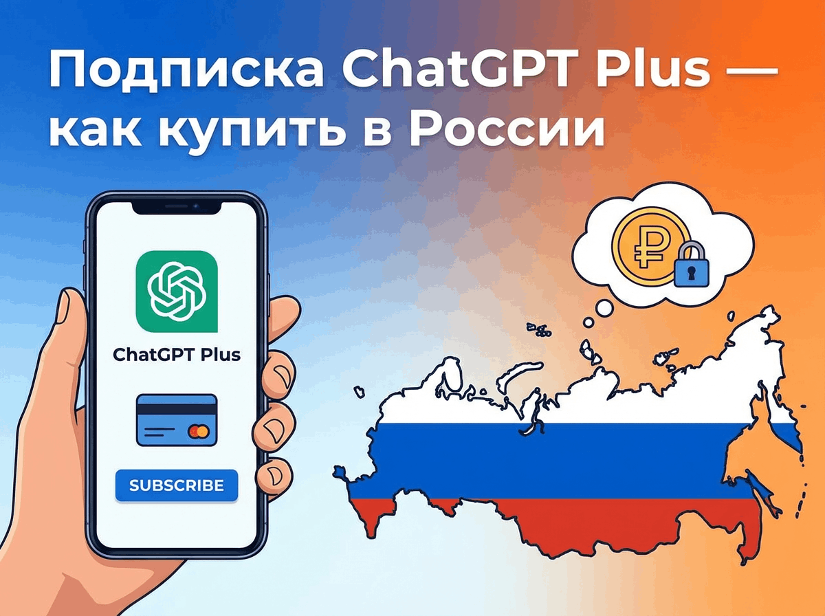 Подписка ChatGPT Plus — как купить в России